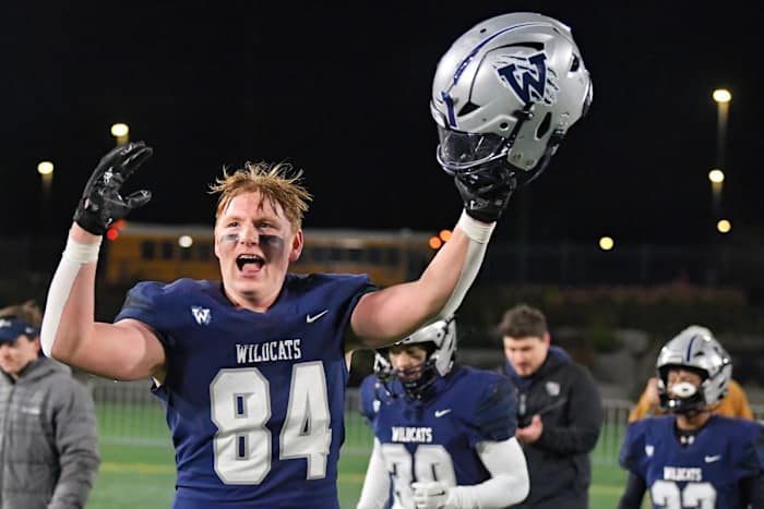 a Wilsonville Mountain View 5A Oregon football final November 24 2023 Leon Neuschwander 84